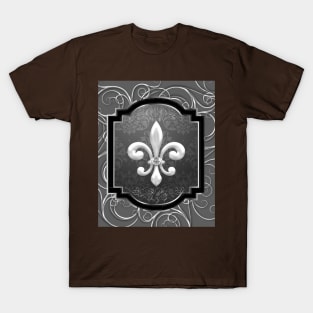 Fleur De Lis Design T-Shirt